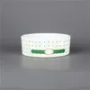 Round Ceramic Luxury Dog Bowls NonSlip AntiKnock Stylish Pet Supplies Feeding Food Water Bowl Puppy Cups