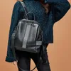Wysokiej Jakości Moda Lady Crossbody Torba Casual Leather Schoolbag 2021 Nowy Popularny Podróży Torby Na Ramię Duża Pojemność Girl Student Plecak