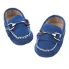 İlk Walkers Erkek Bebek Ayakkabı 0-18 M Doğan Rahat Toddler Bebek Loafer'lar için Pamuk Yumuşak Sole Moccasins