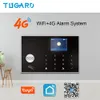 Tuya WiFi Wireless Home Security 3G 4G Larmsystem med 433MHz Siren Detector Motion Sensor Alexa App Fjärrkontroll