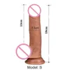 NXY Dildos Soft Tjock Silikon Faloimitator Realistisk Dildo Sexleksaker För Vuxna Kvinna Big Phallus Enorma Penis Sug Cup Phalos Shop 0121