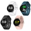 KW19 Smart Wristbands Watch Fitness Tracker Armband Hjärtfrekvensövervakning Sport Vattentät pekskärm