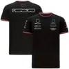 F1 티셔츠 2021 신제품 레이싱 슈트 포뮬러 원 팀 레이싱 바지 짧은 소매 여름 남성용 자동차 팬 의류
