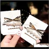 3 pcsset fashion fashion elegante arco pérola coração hari clips para meninas doces faixas femininas femininas barrettes r49is urquiolar