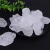 Natural Branco Cristal Pedra Gemstones Para Colares Pingentes Handmade Chaveiros Jóias DIY Acessórios Home Garden Hotel Decor