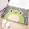 Thicken mat rug Cute doormat Cartoon carpet Non-slip the floor mat home bathroom Balcony absorbent living room bedroom soft rug 211204