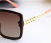 2021 Дизайн солнцезащитные очки женщины дизайнеры хорошего качества металл негабаритный винтажный мужчина UV400.272d