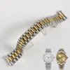Bandes de surveillance 13 17 20 21mm Bande d'accessoires pour la bracelet de bracelet de poignet en acier inoxydable en acier inoxydable solide