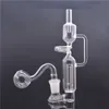 smoking water pipe Heady Recycler Honeycomb Percolator with 14mm male Glass Oil Burner Pipes and dry herb bowls