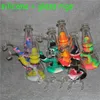 Smoking Hookah Pipes Silicone bong unique Tobacco Cigarette Pipe Smoke Accessories glass dab rig bongs