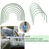 Other Garden Supplies Clamps For Greenhouse Film Row Cover Netting Hoop Clips Frost Blanket 16mm/0.62 Inch Plant Stakes(12 Pack)