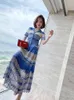 Comelsexy Fashion Summer Suit Kvinnor Designer Kortärmad Sticka Top och Striped Skirt 2 Piece Set Lady Casual Outfits 210515