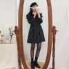 S-XL Spring Dress Girls Boho Autumn Female Vintage Dress Party oversize long Sleeve Women Dresses Robe Vestido 210706