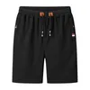 Bolubao Trend Brand Shorts Shorts Men Summer Mens Fashion Solid Wild Knee Bants Slim Charmstring Shorts Male 210322