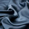 LIV-ESTHETE 100٪ الحرير الأزرق رمادي الفراش مجموعة 25 الأم الملكة الملك حاف الغطاء السرير ورقة مجهزة ورقة سويتو للجمال النوم 210319