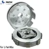 الدواسات LF 5 DISC 67 أسنان مجموعة مجموعة القابض اليدوية الكاملة ل Lifan 140cc 150cc المحركات الأفقية الأوساخ أجزاء القرد.