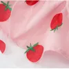 Pet Dog Apparel Cat Strawberry Princess Dresses Thin Sweet Dress For Small Girl Dog Sweet Pet Kirt Valpkläder5787255