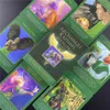 Círculo de Vida Tarot Versão Inglesa The Herbcrafter's Game Placa Oracle Cartões Família Festa Jogando Love R3py
