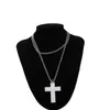 Collier pendentif croix vierge par Sublimation, pendentif en métal à transfert de chaleur personnalisé, accessoires de bijoux Hip Hop à la mode