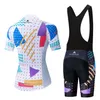 2024 여성 트라이 애슬론 짧은 슬리브 사이클링 저지 세트 Maillot Ropa Ciclismo 자전거 의류 자전거 셔츠