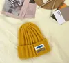 Açık Şapka Beanies Unisex Renkli Sonbahar Kış Bere Şapka Erkekler Temel Günlük Kadınlar Yumuşak Örme Zarif Tüm Maç Streetwear BBMSW3