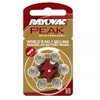 Epack Rayovac Peak 60 x Hörgeräte -Batterien A10 10A ZA10 10 S10 60 PCS Hörgerät Batterien Zink Air 10A103408574