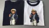 21SS U.S. Size Premium 100% Cotton Bear T-shirt Korte mouw Casual losse T-shirt met shirtbeerprint S-3XL