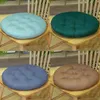Almofada/travesseiro decorativo 40 cm de assento redondo almofada decorativa decorativa de cor externa de cor sólida cadeira grossa almofada de escritório em casa sofá tatami piso m2