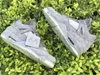 Authentic 4 shoe KAWS Air Cool Grey White Glow In DARK Mens Outdoor Shoes Sports Sneakers With Original Box 930155-003