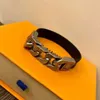 Cuir en acier inoxydable hommes rétro bracelet collier cadeaux hommes chaîne gourmette lien cubain accessoires noir rock charme bracelets à main Ma1285590