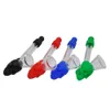 2022 New Arrival Many Colors Silicone Skull Glass Hand Pipe Smoking Pipe Tube Cigarette Water Pipe with Screen