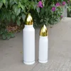 Süblimasyon Bullet Tumbler 17 oz Paslanmaz Çelik Su Şişeleri Yalıtımlı Tumbler Vakum Şişeleri Ev Seyahat Fincan Kahve Fincan