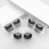 False eyelashes 100 pairs a lot eye tail elongated style mix 10 styles 3d mink eyelash natural long hand made makeup transparent l3101057