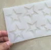 100 pz 3D a Forma di Stella Stampo In Silicone Torta Che Decora Gli Attrezzi Cupcake Stampo In Silicone Stampi Per Cioccolato Decor Muffin Pan Cottura SN4038