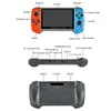 2020 Ny X19 Plus Handheld Game Console 5.1 tums Storskärm Classic Games 360 graders dubbelrocker