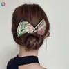 Fashion Print Deft Bun Maker Fasce per capelli Multicolor Headband Braider Makers Tessuto annodato Hair Braider Tool Accessori per capelli