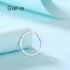 حلقات صلبة 14K Witgeelrose Goud 004ct Ronde Natuurlijke Diamanten Match Ring Band Vrouwen Trendy Fijne Sieraden RIJ3429158680981