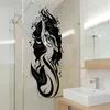 Badkamer bad muur sticker vinyl sexy naakte zeemeermin meisje badkamer decor muurstickers waterdichte glazen deur wanddecoratie Z461 210615