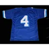 Nikivip Custom Jonathan Moxon #4 Varsity Blues 영화 축구 유니폼 남성 꿰매는 파란색 이름 번호 최고 품질 유니폼