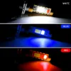 1x superhelles H4 -Auto -LED -Licht BA20D P15D für Motorrad -LED -Scheinwerfer Strobe RGB -Lampen Rot weiß blau Auto Lampen 12V Diode