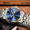 LIGE Business Mens Montres Top Marque De Luxe Mode Date Montre Hommes Plein Acier Étanche Quartz Horloge Relogio Masculino + Boîte 210517