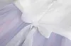 Cielarko 2019新しいメッシュ真珠の女の子プリンセスドレス子供の結婚式のパーティードレス子供フォーマルなイブニングボールガウンフロック3-10年Q0716