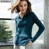 Polo Callor Pulls pour femmes Mince Automne Winte Laine Swearter Slim Femelle Femmes Chic Femelle Lâche Pull Pull 211217