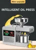 Máquina de prensado de aceite para el hogar pequeña X8S, máquina comercial de aceite de semillas de girasol de nuez de acero inoxidable, máquina de extracción de aceite de maní