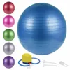 Yoga Ball 65cm 75 cm PVC Fitness Bälle Verdickte explosionsgeschützte Ausrüstung Balance Runde Workout Anti-Burst-Schlupfresistent Übungsstabilität Birthing Quick Pumpe