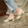 Zapatos de tacón SOPHITINA para mujer, dulce comodidad Mary Janes de talla grande 33-43, zapatos de tacón grueso de colores mezclados, zapatos de ocio para mujer AO907 210513