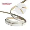 2022 Ny RGB COB LED STRIP 24V 840LEDS / M Mjukt flexibelt COB-tejp för inomhus heminredning belysning