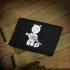 PVC Waterdichte Haak en Lus Fastener Stof Patches Break in US101 Airborne Armband Army US Vlag Tactische Military Outdoor Bag Kleding Stickers Badge