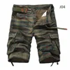 Mężczyźni Spodenki Moda Plaid Plaża Mężczyzna Casual Camo Kamuflaż Wojskowy Krótkie spodnie Męskie Bermuda Cargo Kombinezony 210714