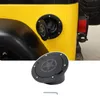 Black Gas Cap Fuel Tank Cover For Jeep Wrangler TJ 97-06 Auto Exterior Accessories Five-pointed star